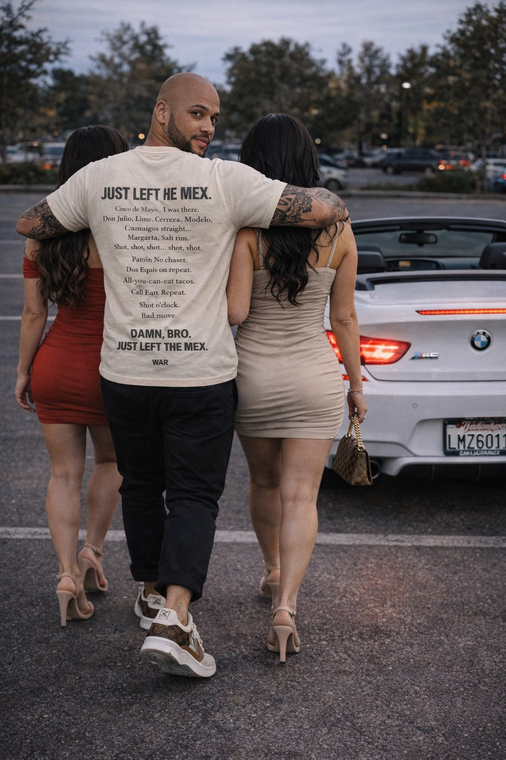 JUST LEFT THE MEX. Tee